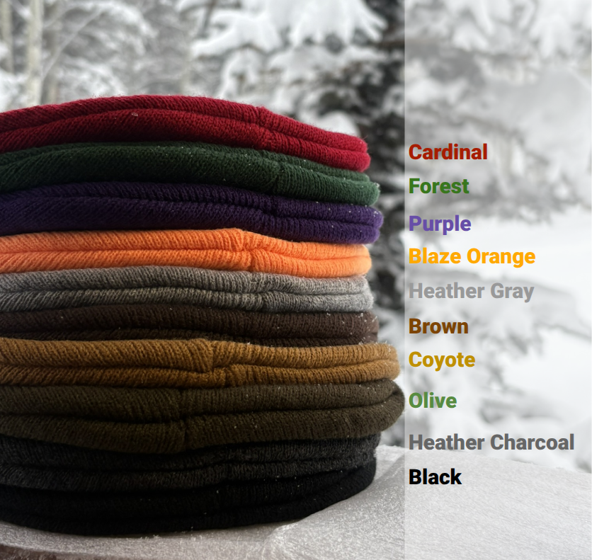 Personalized Beanies - Laser Engraved Patches