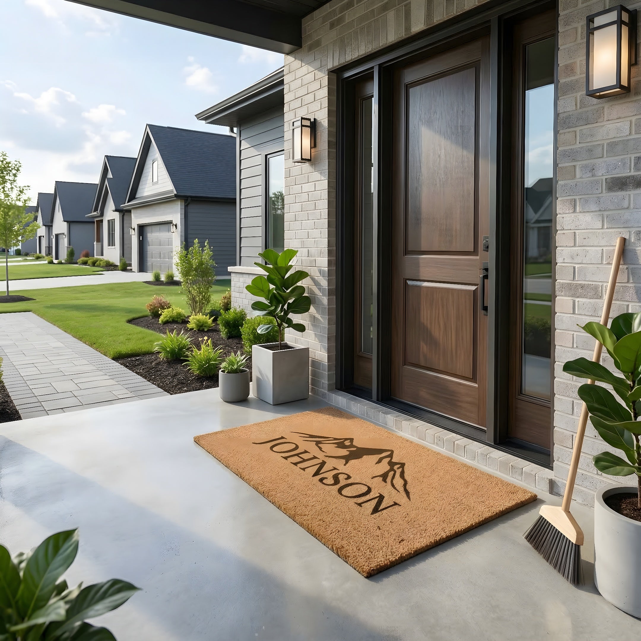 Personalized Coir Entryway Mat