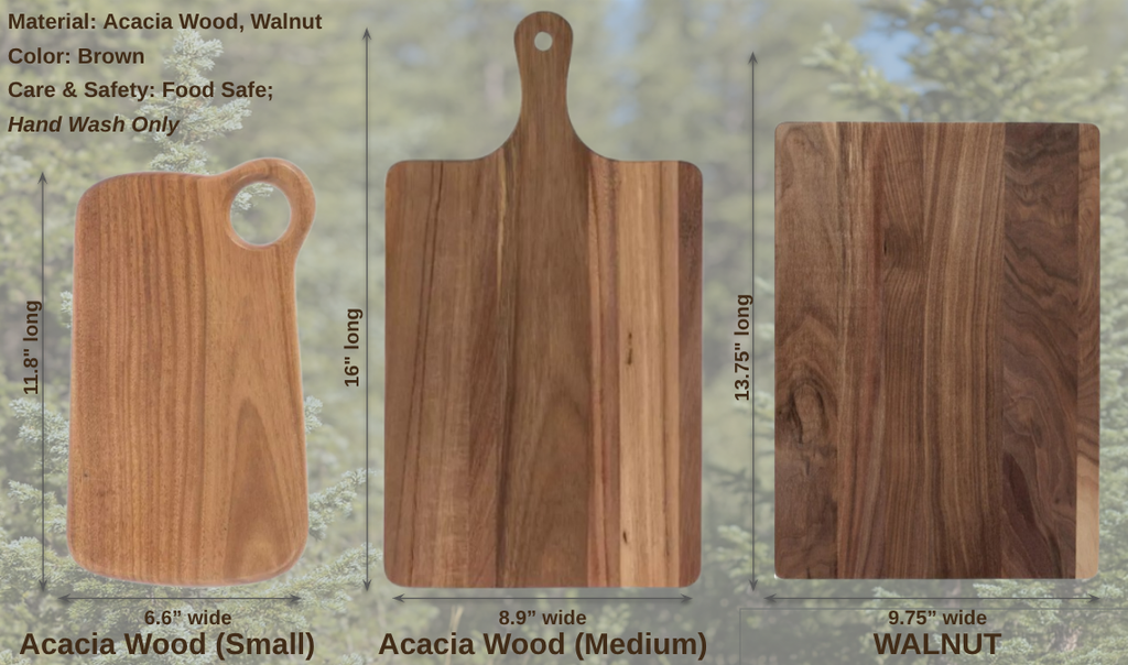 Personalized Charcuterie Board - Custom Laser Engraved