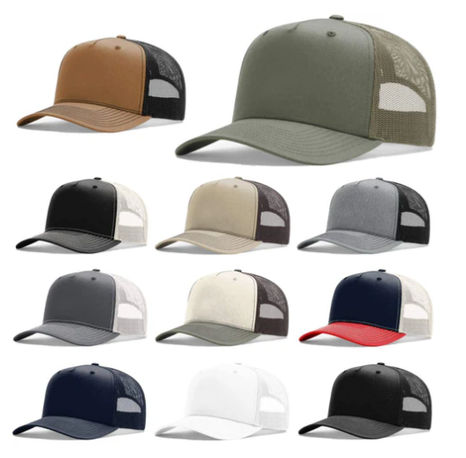 5‑Panel Champ Trucker Hats with Engraved Patches for Brand‑Forward Merchandising