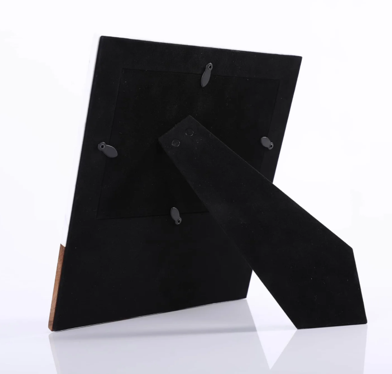 Marble & Wood Picture Frame Stand – Personalized 5x7 Fram