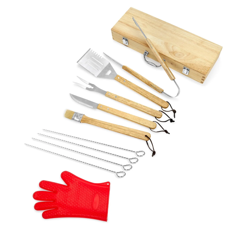BBQ Grill Set - 11 Piece Set