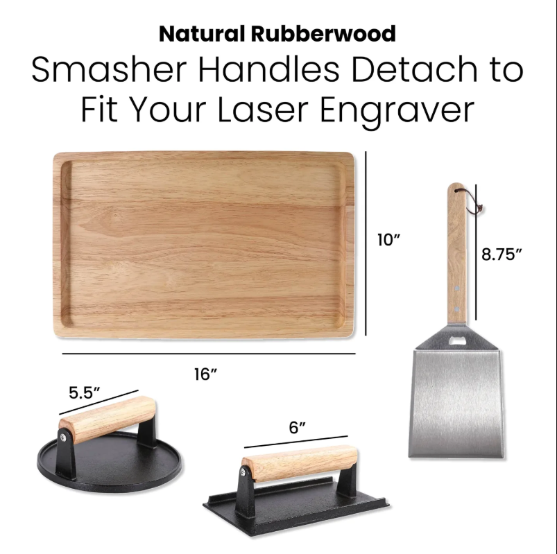 Smash Burger Set – 9‑Piece Personalized Gift Kit