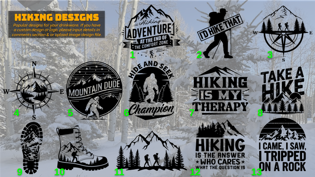 Laser Engraved Water Bottle | Personalized, 32oz, Powder-coated & Stainless Steel