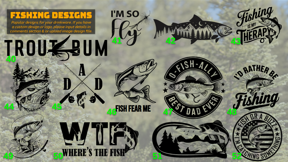 Personalized Laser Engraved 30oz Tumblers, Powder-coated & Stainless Steel