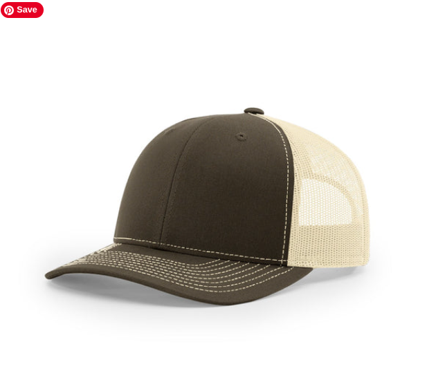 6-Panel Trucker Hat - Personalized Engraved Patches