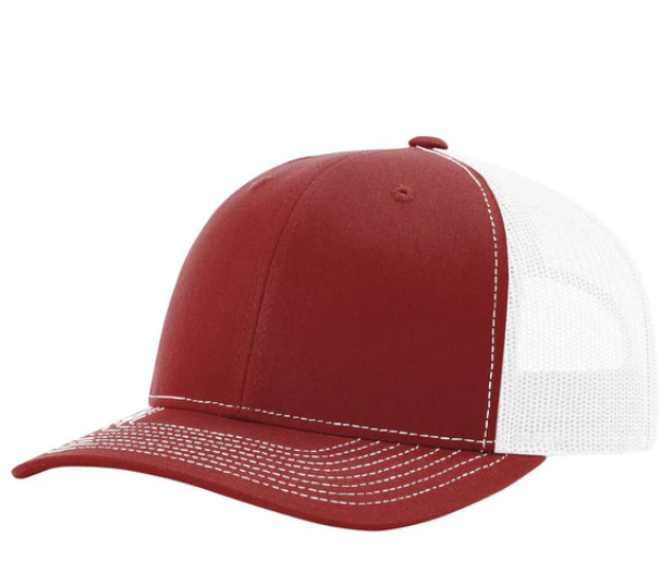 6-Panel Trucker Hat - Personalized Engraved Patches