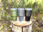 Personalized Laser Engraved 30oz Tumblers, Powder-coated & Stainless Steel